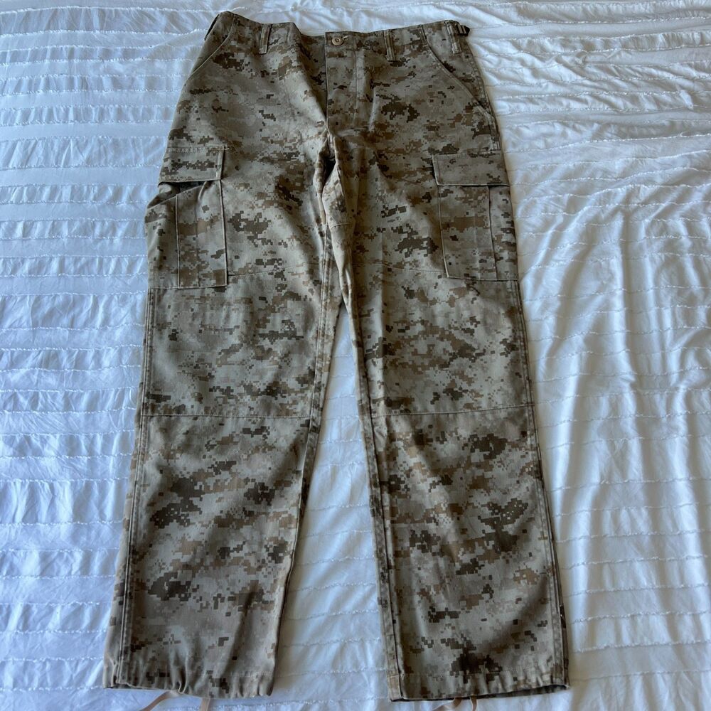 TRU-SPEC Desert Digital Camo Cargo Pants 31-35 Waist adjustable
